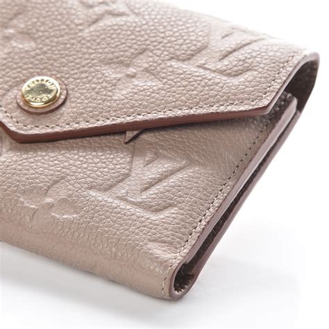 louis vuitton embossed wallet|louis vuitton empreinte wallet.